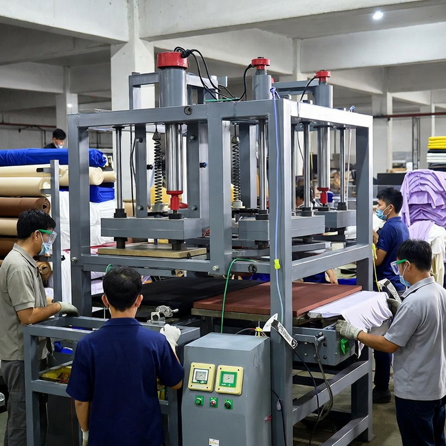 Hot and Cold Press Machine Exporter