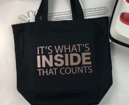 Make A Customizable Tote Bag With Heat Transfer Vinyl