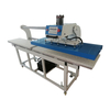 Hydraulic double worktable heat press machine 40*120cm horizontal transfer printing machine for jeans