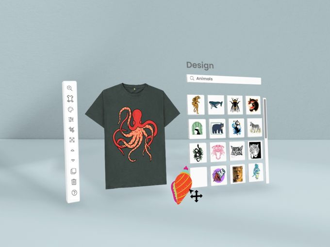 Design and Print T‑Shirt for Heat Transfer
