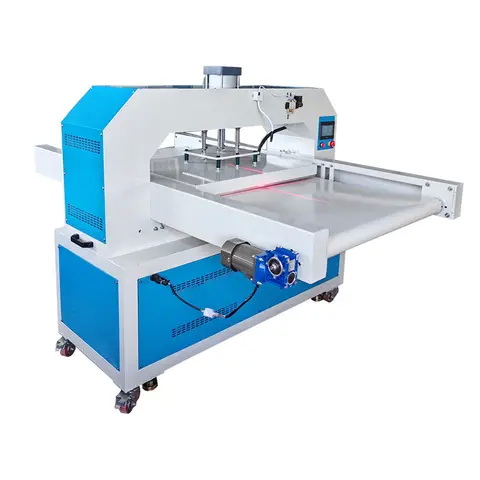Automatic continuous flat heat press machine