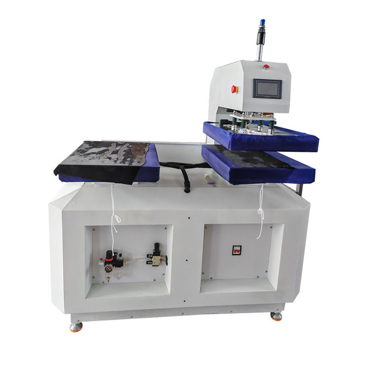 Dual-Station Steam Press Machine