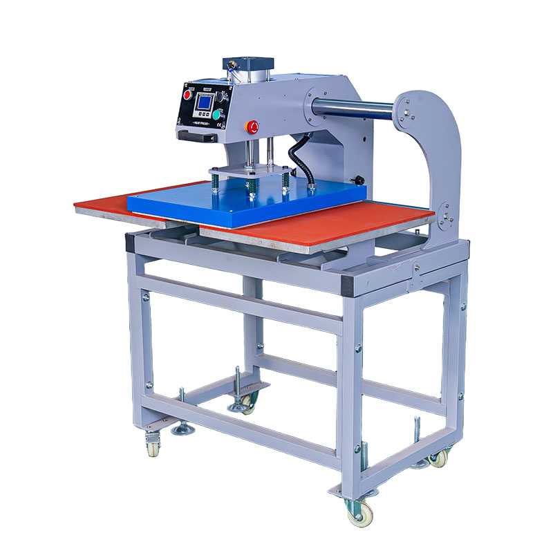 Clothes Printer Machine for t Shirt Sublimation Transfer Dual Heated Semi-automatic Pneumatic Printer 60X40cm Heat Press Machine