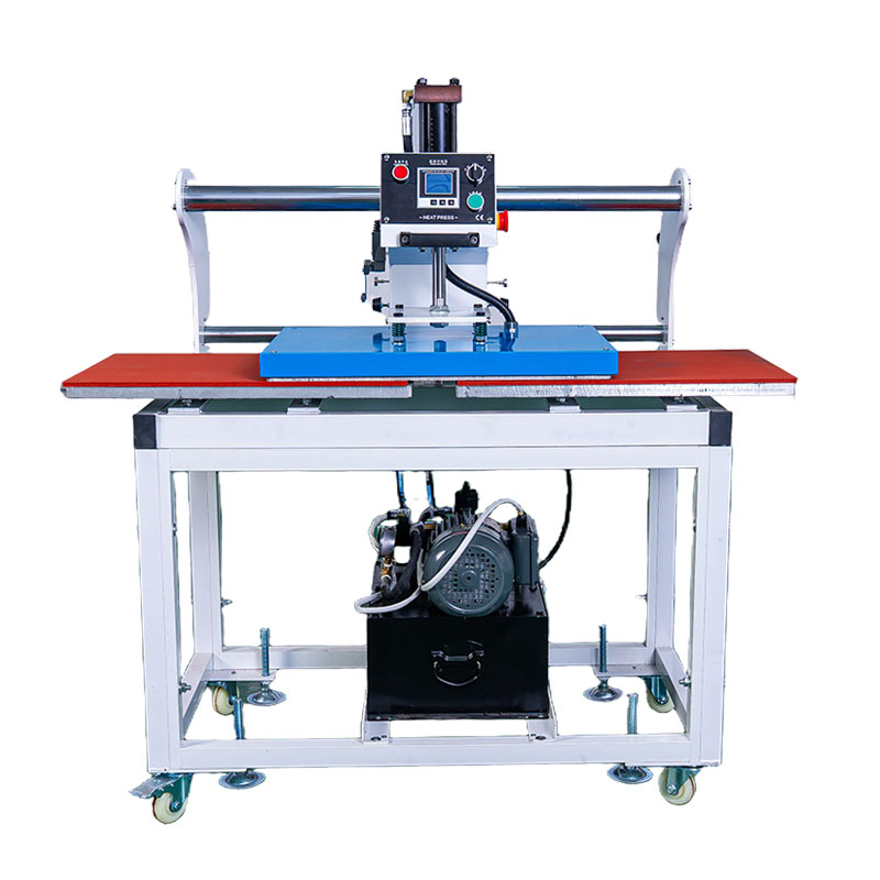  Wholesale Hot Sales Hydraulic Semi Automatic Heat Press 16x20 Double Station Heat Press Electric Heatpress Machine for Tshirt Printing