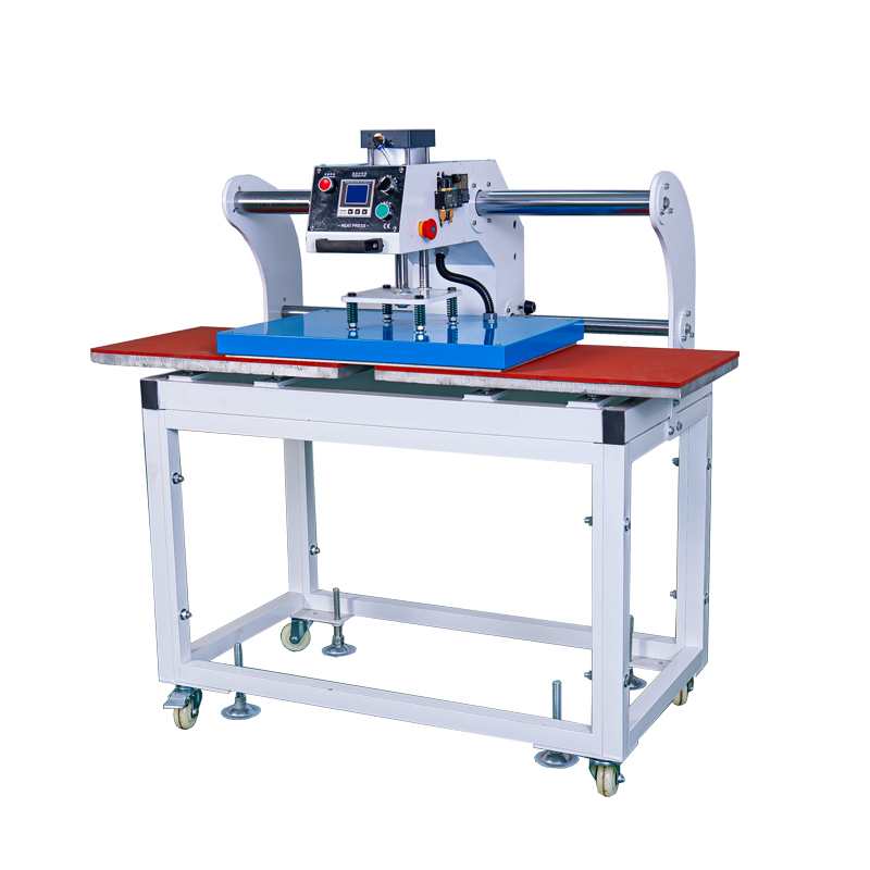 Factory Direct 16x24 Inch 220V Semi-Automatic Pneumatic Double Tshirt Heat Press Machine Transfer Sublimation Clothes Printing