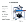  Wholesale Hot Sales Hydraulic Semi Automatic Heat Press 16x20 Double Station Heat Press Electric Heatpress Machine for Tshirt Printing