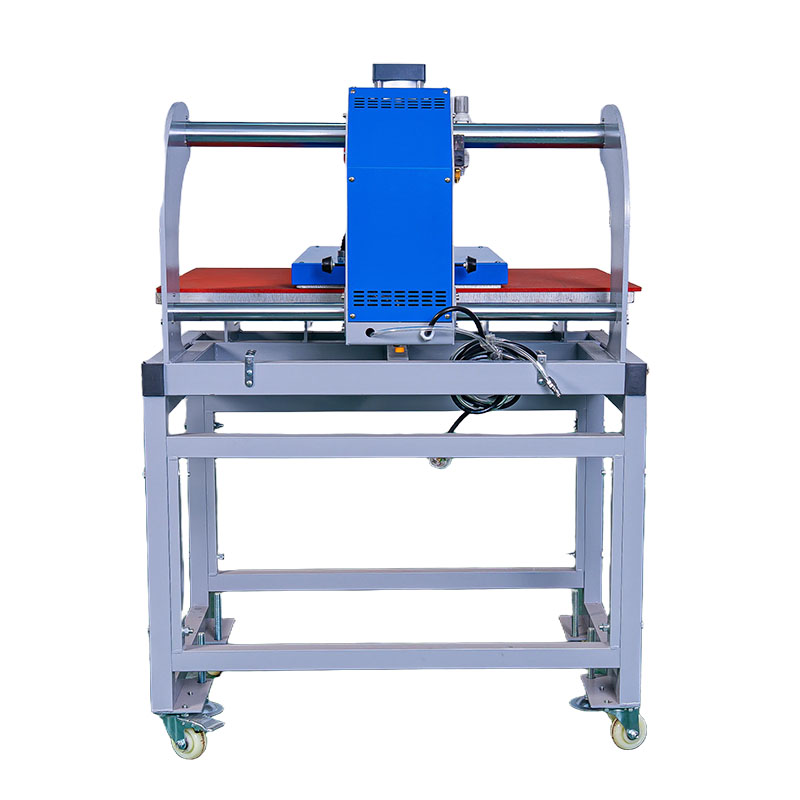 Clothes Printer Machine for t Shirt Sublimation Transfer Dual Heated Semi-automatic Pneumatic Printer 60X40cm Heat Press Machine