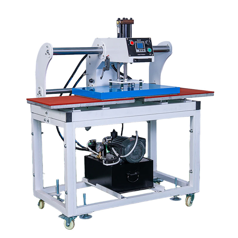  Wholesale Hot Sales Hydraulic Semi Automatic Heat Press 16x20 Double Station Heat Press Electric Heatpress Machine for Tshirt Printing