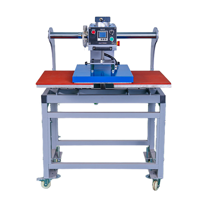 Clothes Printer Machine for t Shirt Sublimation Transfer Dual Heated Semi-automatic Pneumatic Printer 60X40cm Heat Press Machine